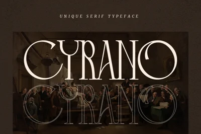 Cyrano - Unique Serif Typeface