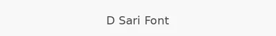 D Sari Font