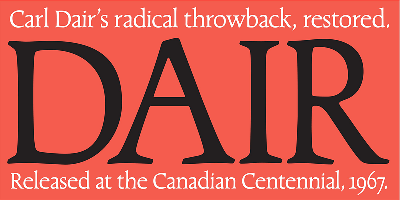 Dair Font Free Download