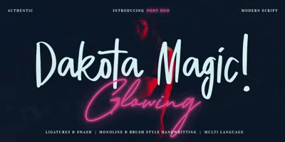 Dakota Magic Font