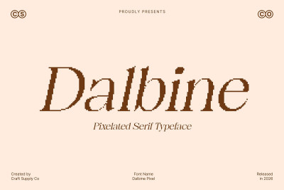 Dalbine Pixel Font