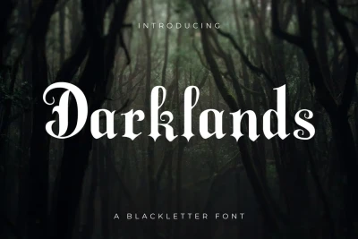 Darklands – A Blackletter Font