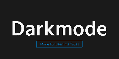 Darkmode CC Font Free Download