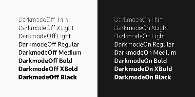 Darkmode On Font Free Download