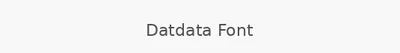 Datdata Font
