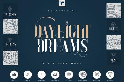 Daylight Dreams - Serif Font + Extra Free Download