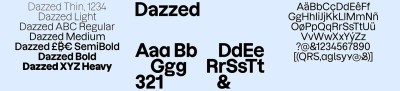 Dazzed Font