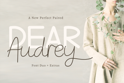 Dear Audrey Font Duo