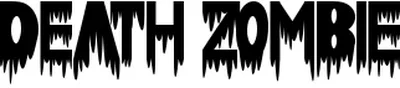 Death Zombie Font
