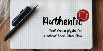 Deft Brush Font
