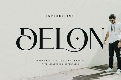 Delon - Stylish Serif Font Free Download