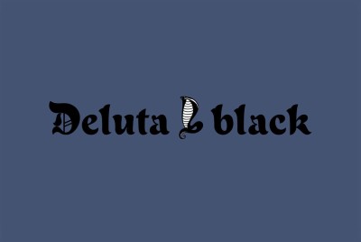 Deluta Black Font