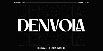 Denvola Display Font