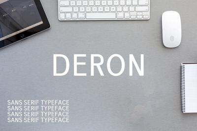 Deron Sans Serif Font Family Pack Free Download