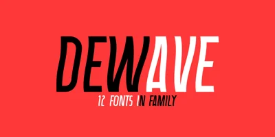 Dewave Font