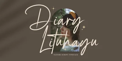 Diary Lituhayu Font