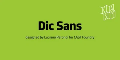 Dic Sans Font