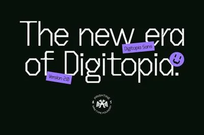 Digitopia 2.0 - Sans Type Font