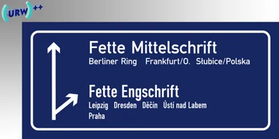 DIN 1451 Mittelschrift Font