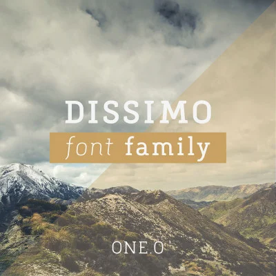Dissimo Font Family