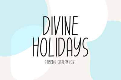 Divine Holidays Typeface Free Download