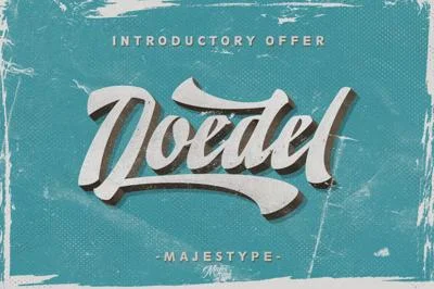 Doedel - Retro Vintage Font