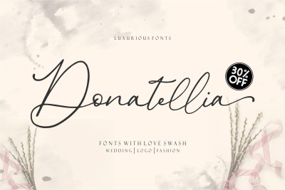 Donatellia Signature Font