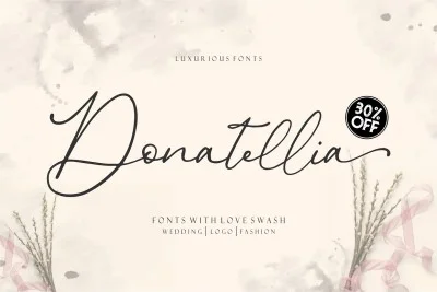 Donatellia Signature Font