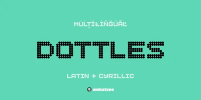 Dottles Font