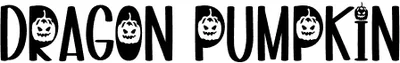 Dragon Pumpkin Font