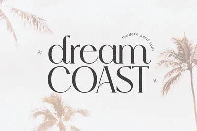 Dream Coast | Modern Serif Font