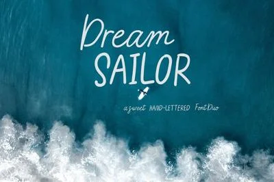 Dream Sailor Font Duo