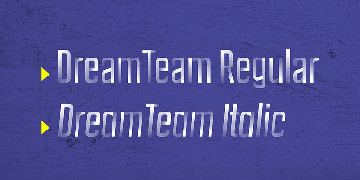 DreamTeam Font Free Download