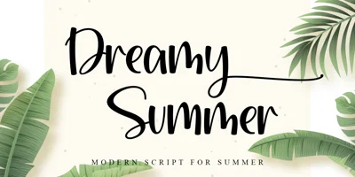 Dreamy Summer Font