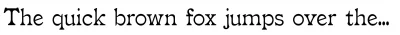 Drury Lane NF Font