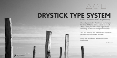 Drystick Geo Grotesk Free Download