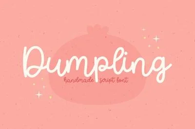 Dumpling Cute Script Font