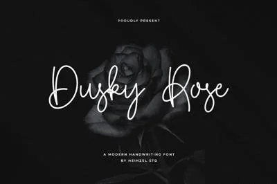 Dusky Rose Handwriting Font