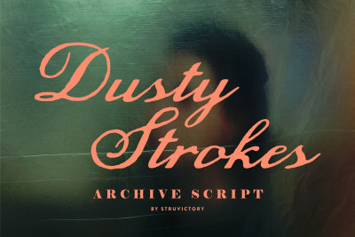 Dusty Strokes Archive Vintage Script Font