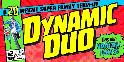 Dynamic Duo Font