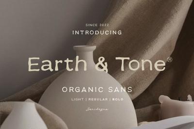 Earth Tone - Organic Sans Family Free Download