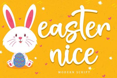 Easter Nice - Handwritten Font Free Download