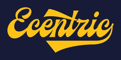 Ecentric Font