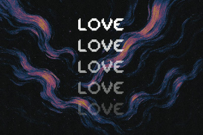 Echo Pixel Typeface