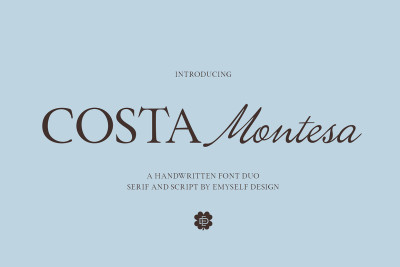 ED Costa Montesa - Handwritten Font