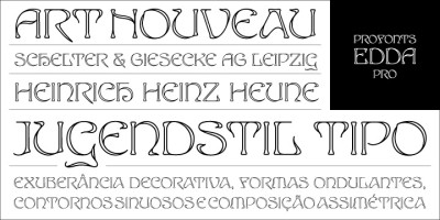 Edda Pro Font