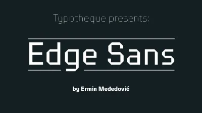 Edge Sans Font