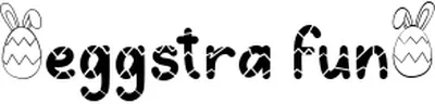 Eggstra Fun Font