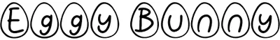Eggy Bunny Font