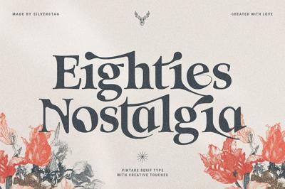 Eighties Nostalgia - Ligature Serif Free Download